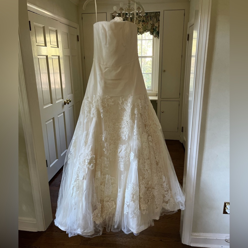 Vera Wang dress. Only warn once